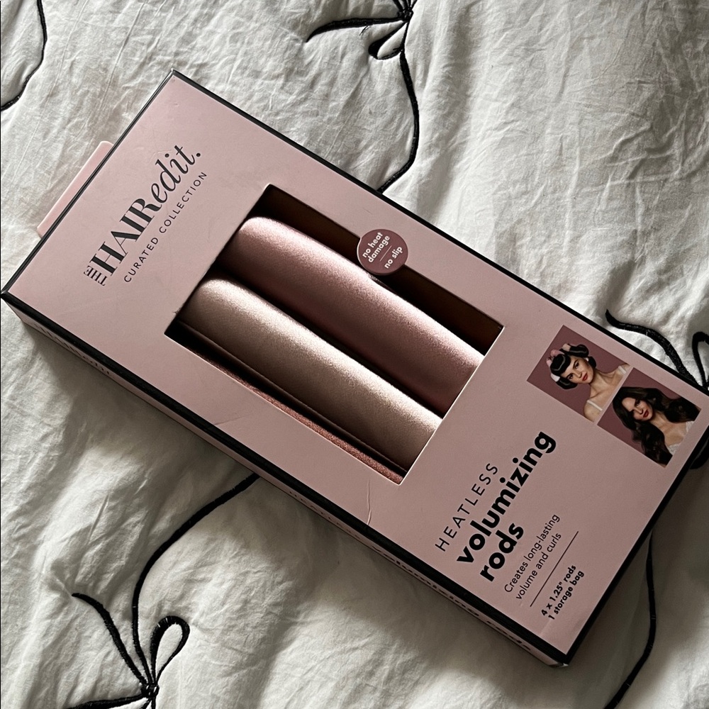HAIRedit Heatless Volumizing Rods - Rose Gold